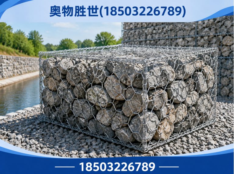 葫芦岛镀锌石笼网展示图